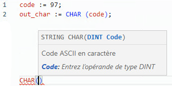 Exemple de texte structur&eacute; CHAR