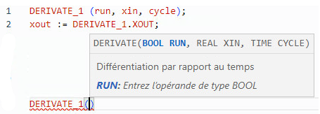 Exemple de texte structuré DERIVATE