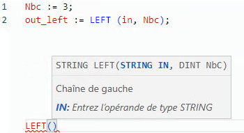 Exemple de texte structur&eacute; LEFT