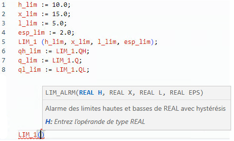 Exemple de texte structur&eacute; LIM