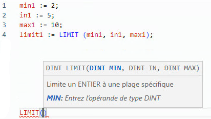 Exemple de texte structur&eacute; LIMIT