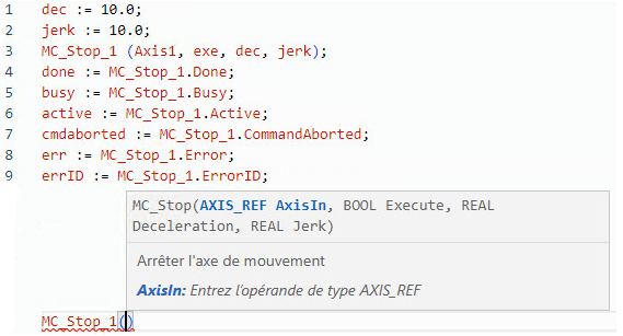 Exemple de texte structur&eacute; MC_Stop