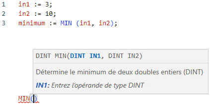 Exemple de texte structur&eacute; MIN