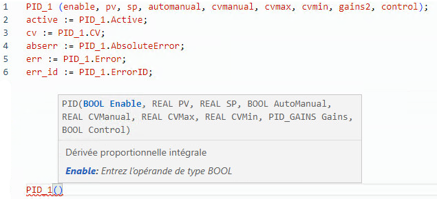 Exemple de texte structur&eacute; PID