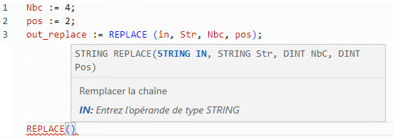 Exemple de texte structur&eacute; REPLACE