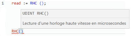 Exemple de texte structuré RHC