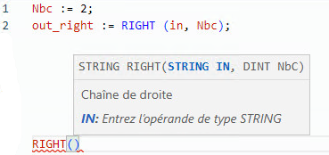 Exemple de texte structur&eacute; RIGHT