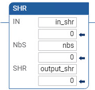 Exemple de sch&eacute;ma &agrave; relais SHR