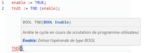 Exemple de texte structur&eacute; TND