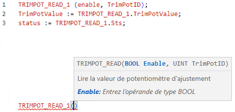 Exemple de texte structur&eacute; TRIMPOT