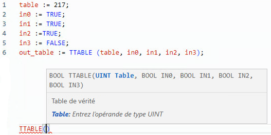 Exemple de texte structur&eacute; TTABLE