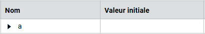 Grille des variables POU UDFB
