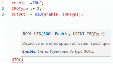 Exemple de sch&eacute;ma &agrave; relais UID