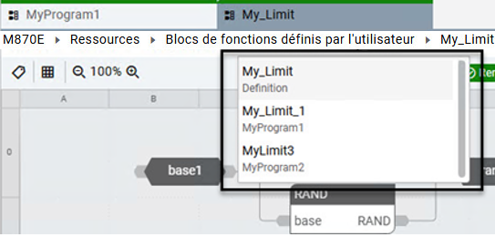 Liste des instances UDFB/UDF
