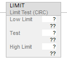 LIMIT in ladder editor