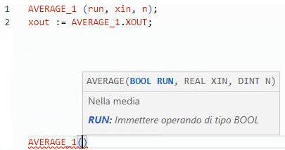 Esempio di Testo strutturato AVE