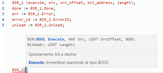 Esempio di Testo strutturato BSR
