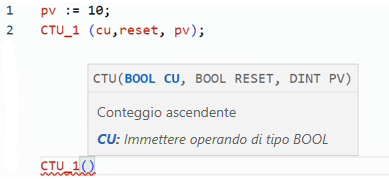 Esempio di Testo strutturato CTU