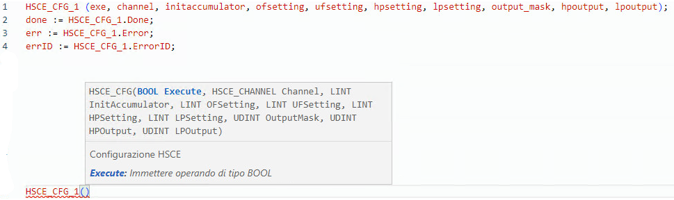 Esempio di Testo strutturato HSCE_CGF