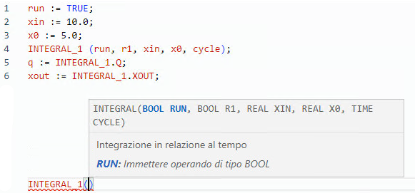 Esempio di Testo strutturato INTEGRAL