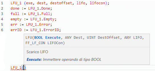 Esempio di Testo strutturato LFU