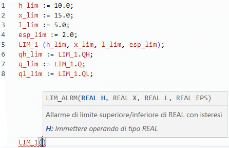 Esempio di Testo strutturato LIM