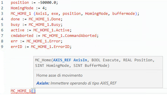 Esempio di testo strutturato MC_Home