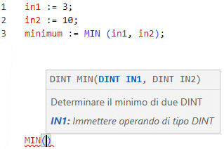 Esempio di Testo strutturato MIN