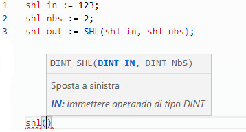 Esempio di Testo strutturato SHL