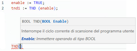Esempio di Testo strutturato TND