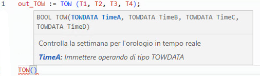Esempio di Testo strutturato TOW