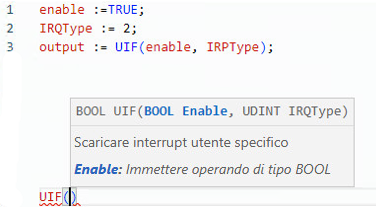Esempio di Testo strutturato UIF
