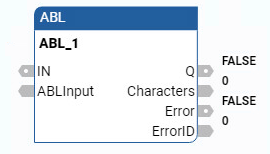 Esempio di blocco istruzione FBD