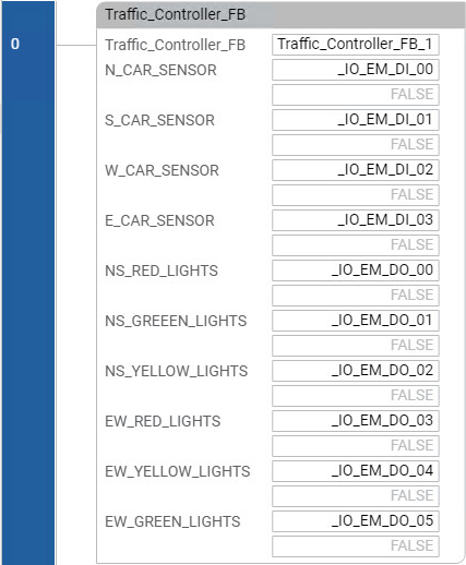 Aspetto del blocco funzione una volta completato