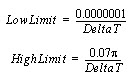 SOC high and low limit equation 2