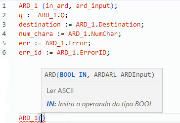 Exemplo de texto estruturado ARD