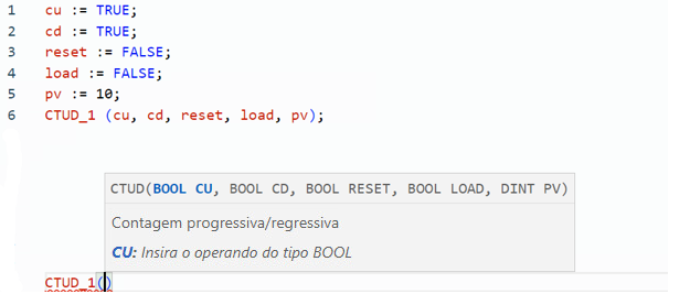 Exemplo de texto estruturado CTUD
