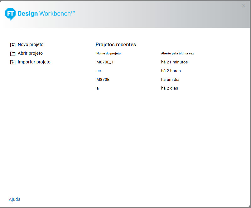 Página de Boas-vindas