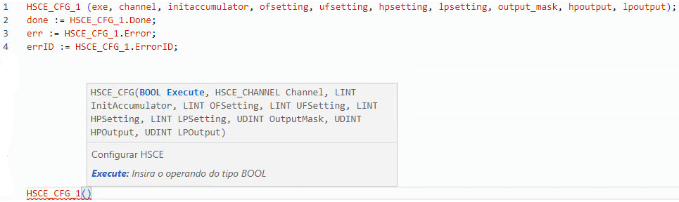 Exemplos de texto estruturado HSCE_CGF
