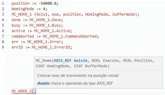 Exemplo de texto estruturado MC_Home