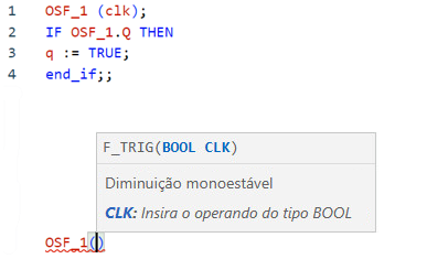 Exemplos de texto estruturado OSF