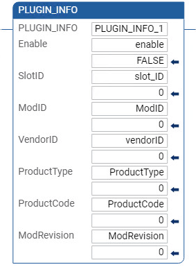 Exemplo de diagrama de Ladder PLUGIN_INFO