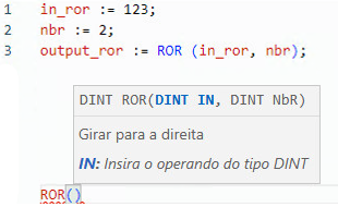 Exemplo de texto estruturado ROR