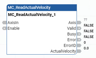 MC_ReadActualVelocity