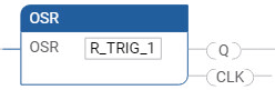 Exemplo de diagrama de ladder OSR
