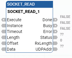Rean Socket SOCKET_READ