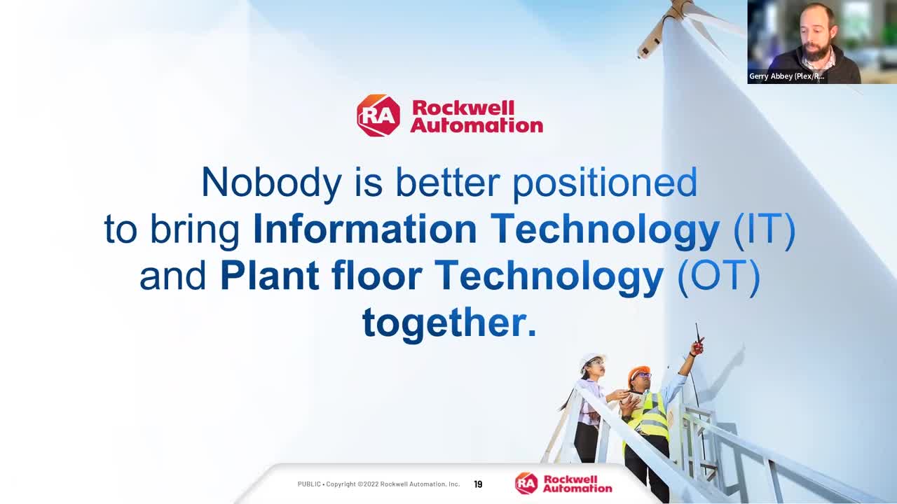 Information Technology and Plant Floor Technology