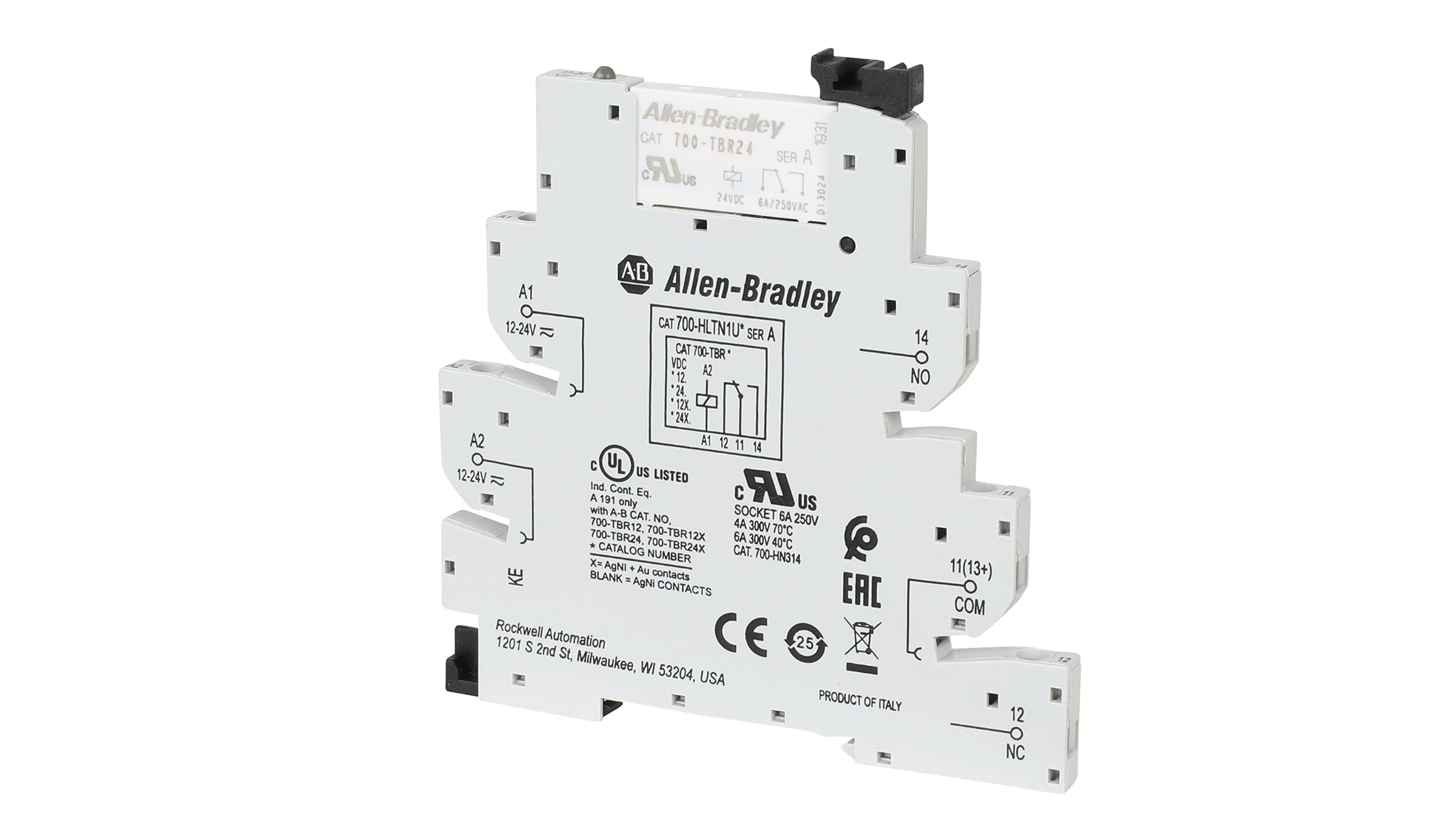 700HL Terminal Block Style Relays AllenBradley