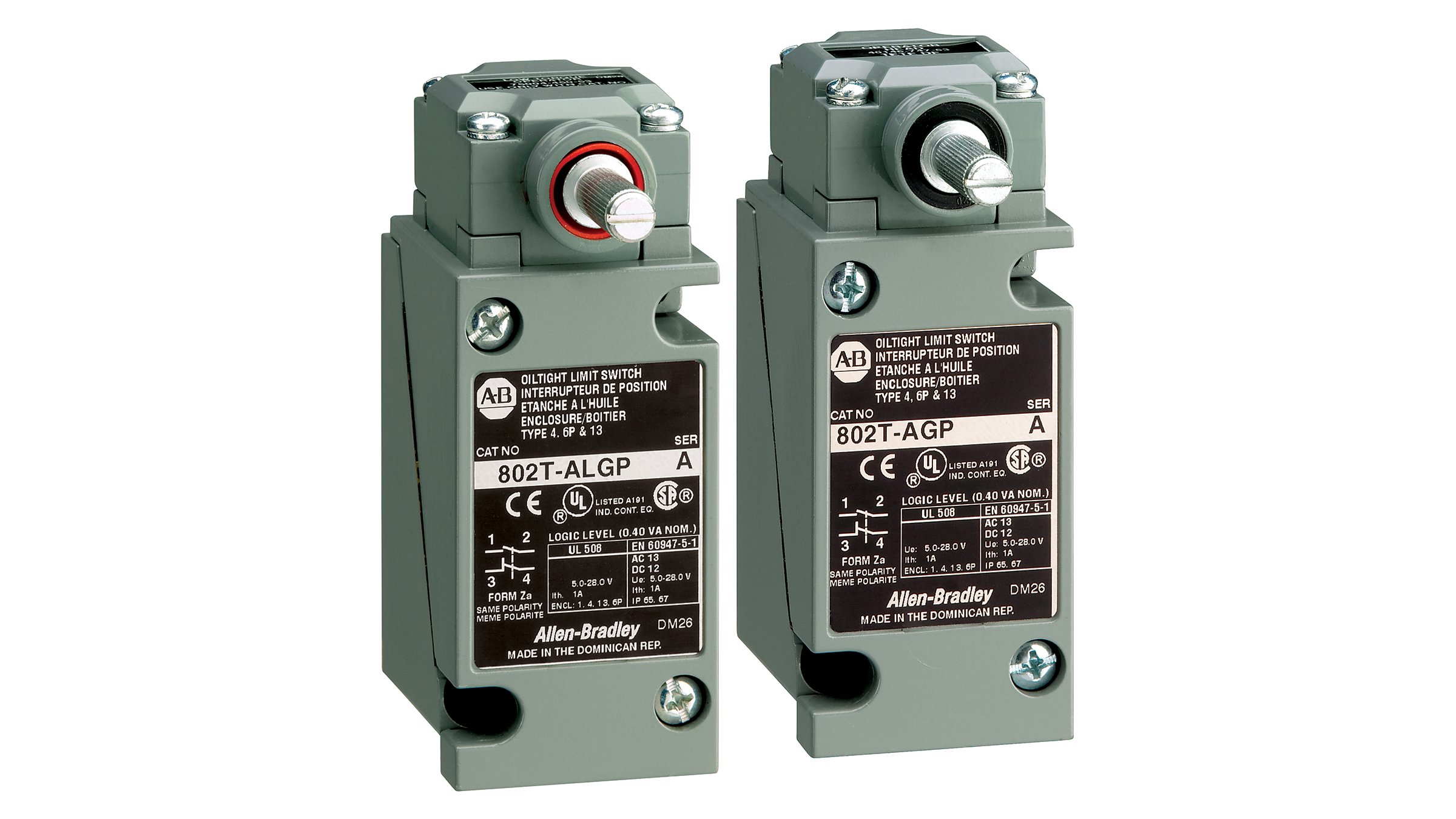 802T LowEnergy Limit Switches AllenBradley