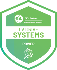 Low Voltage Drive Systems Badge